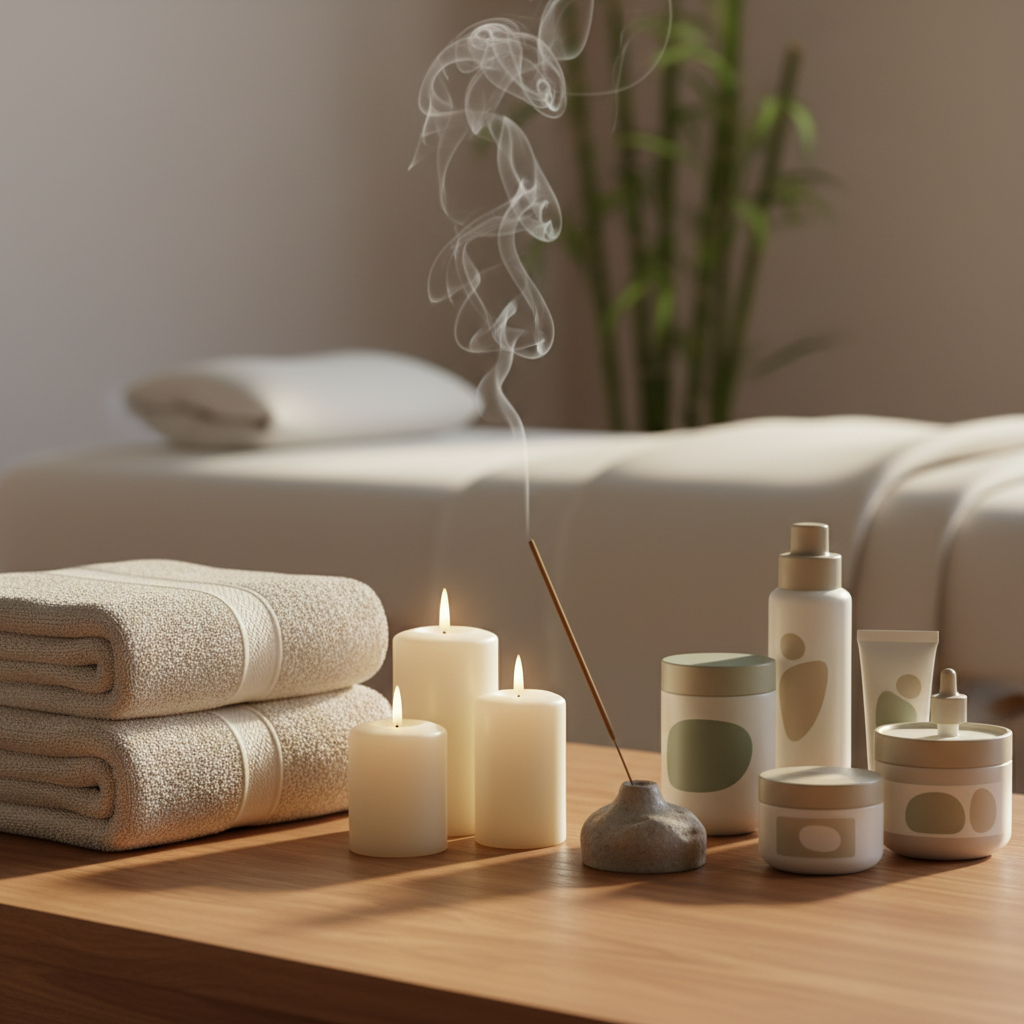Accessoires zen pour le soin du visage