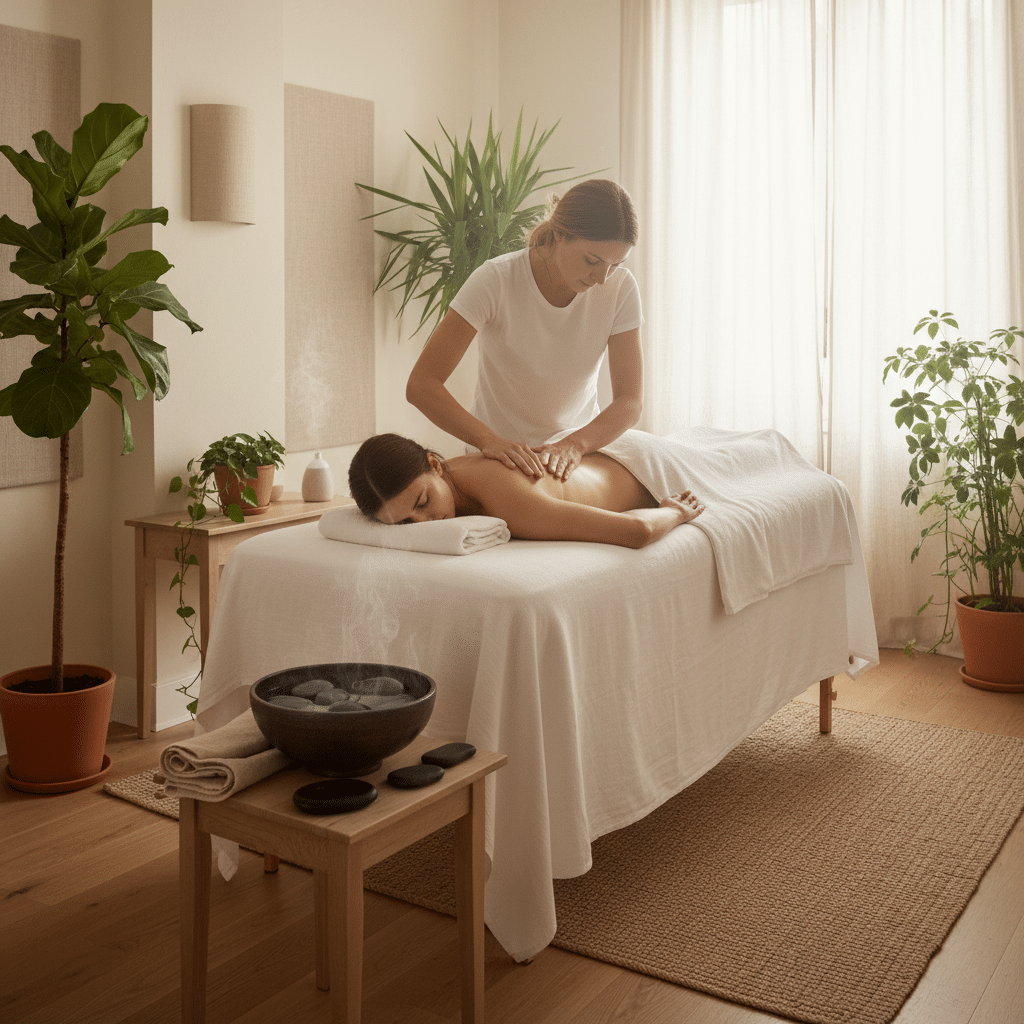 Massage bien-être rééquilibrant