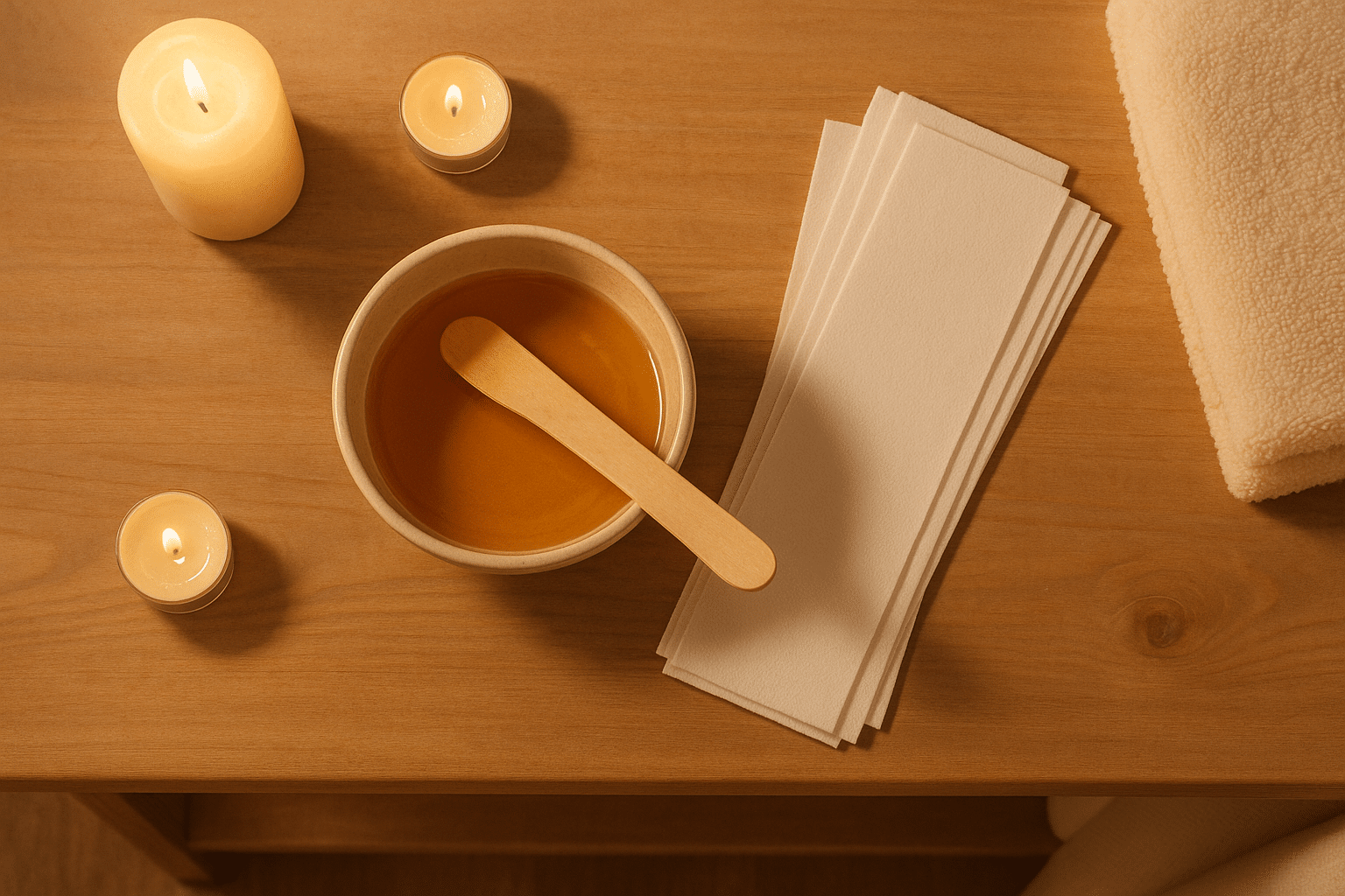 Outils d'épilation intégrale pour une peau saine