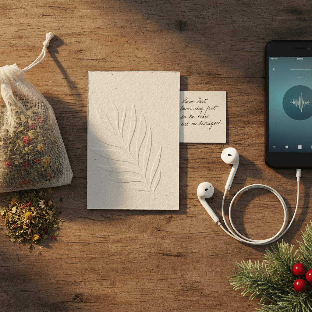 Préparer un cadeau bien-être écoresponsable