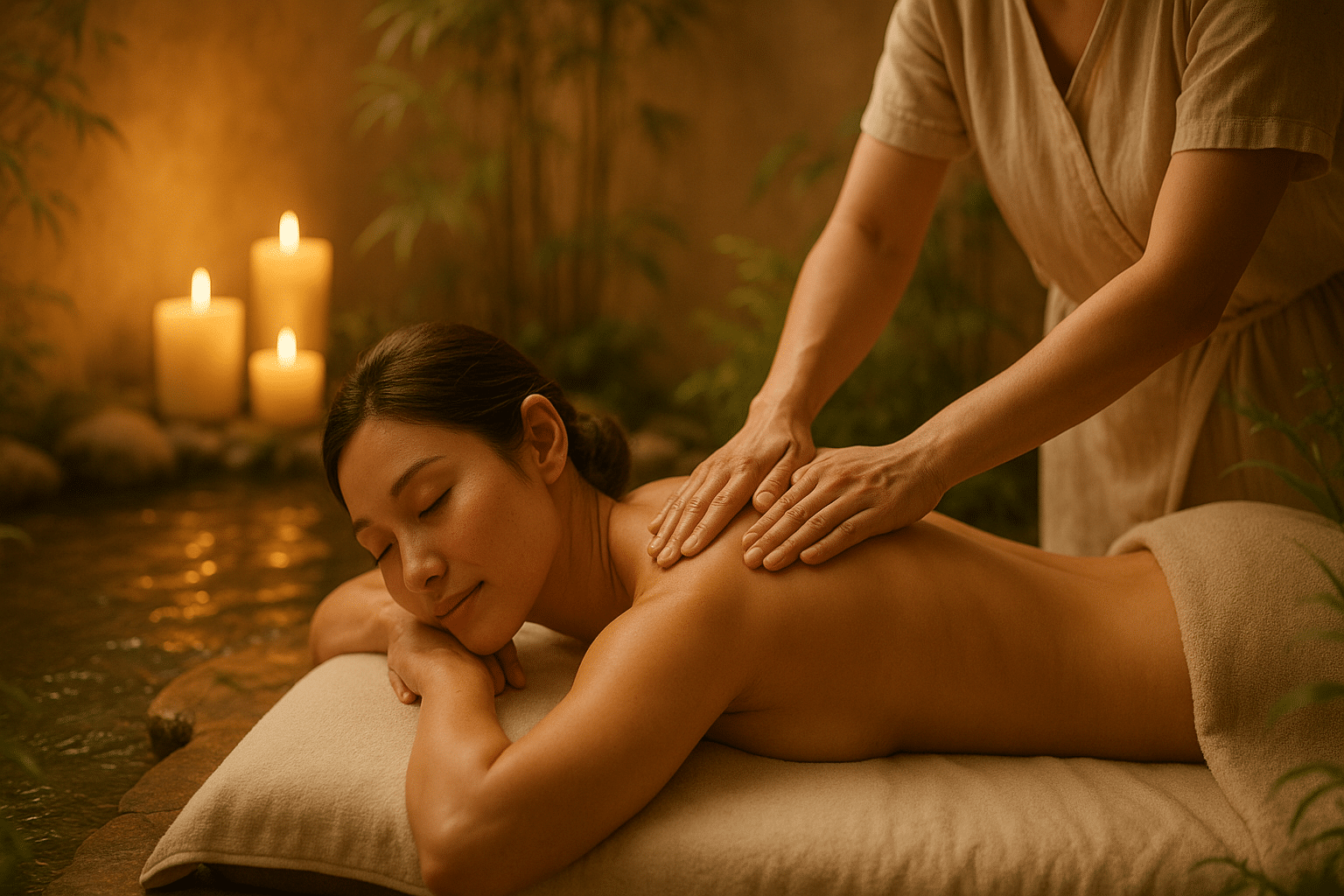 calming massage
