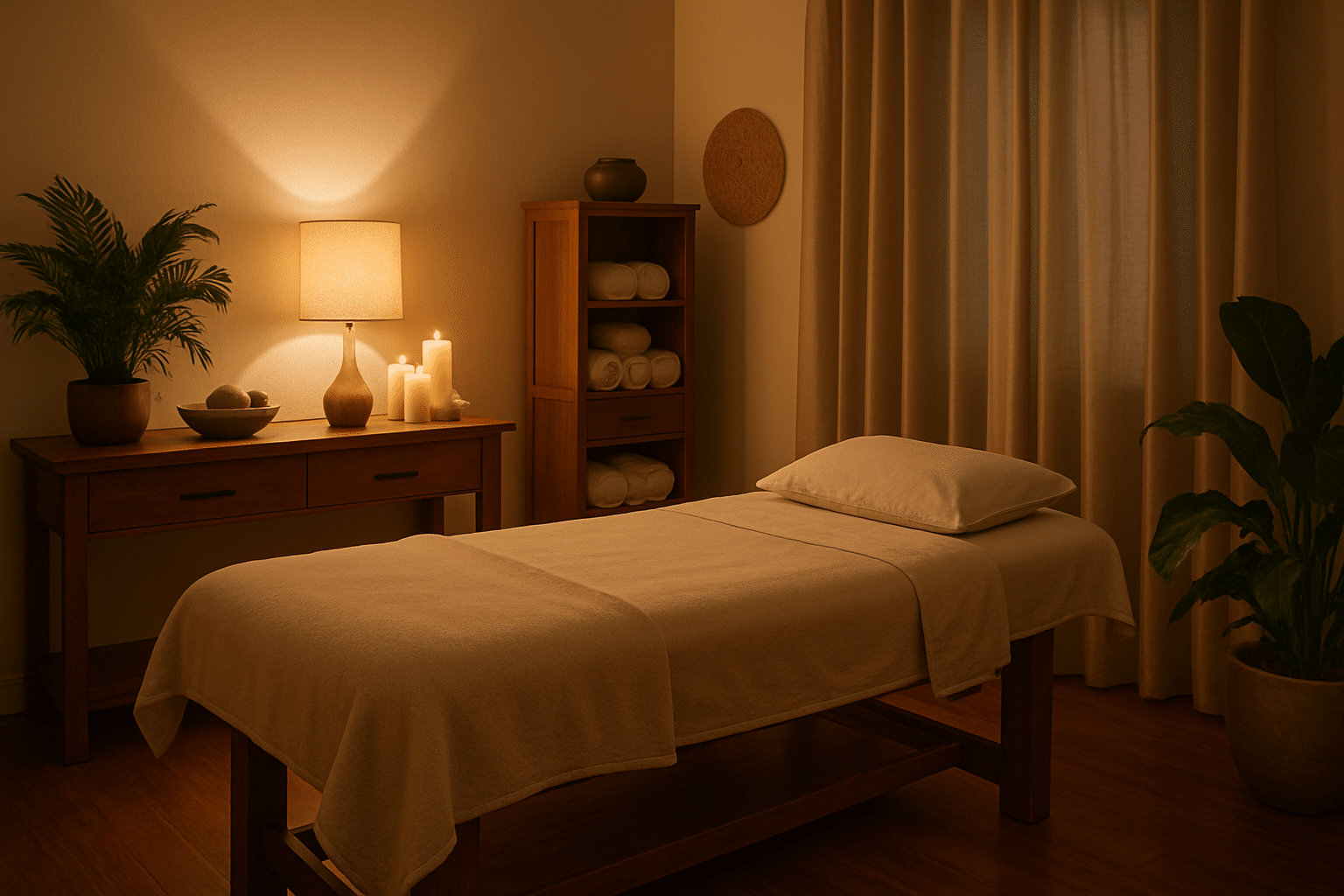 safe massage space