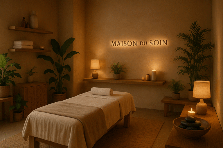 peaceful spa ambiance