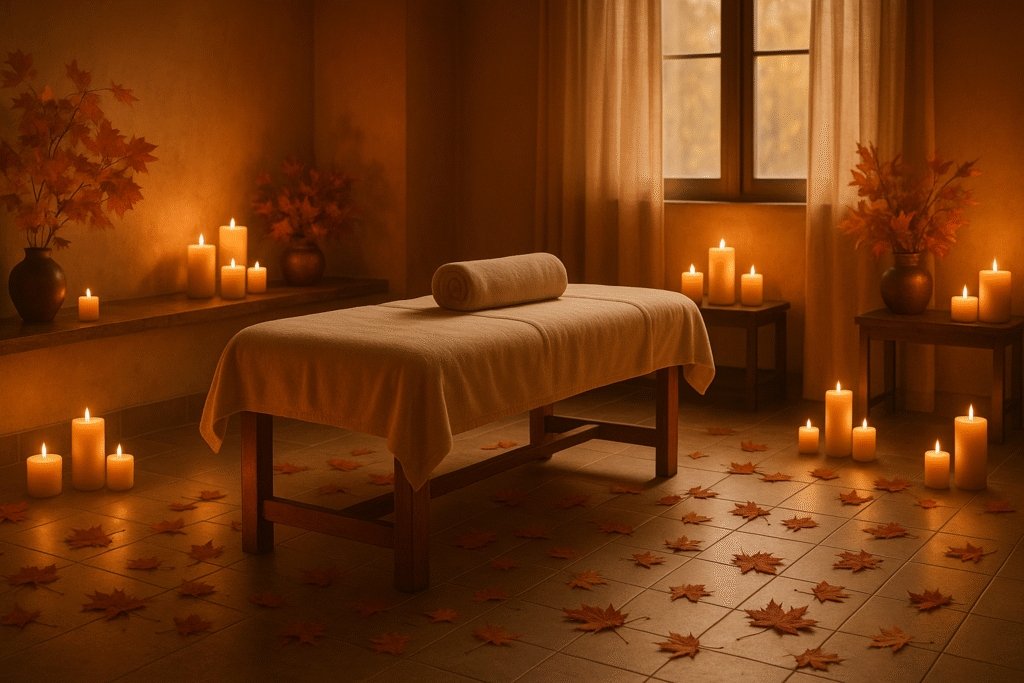 autumn spa serenity
