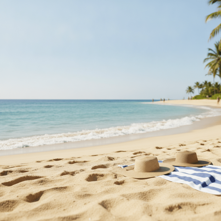 plage d’été